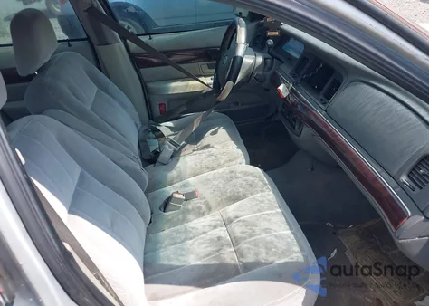 2003 Mercury Grand Marquis Gs from USA, damaged, VIN 2MEFM74W93X682421